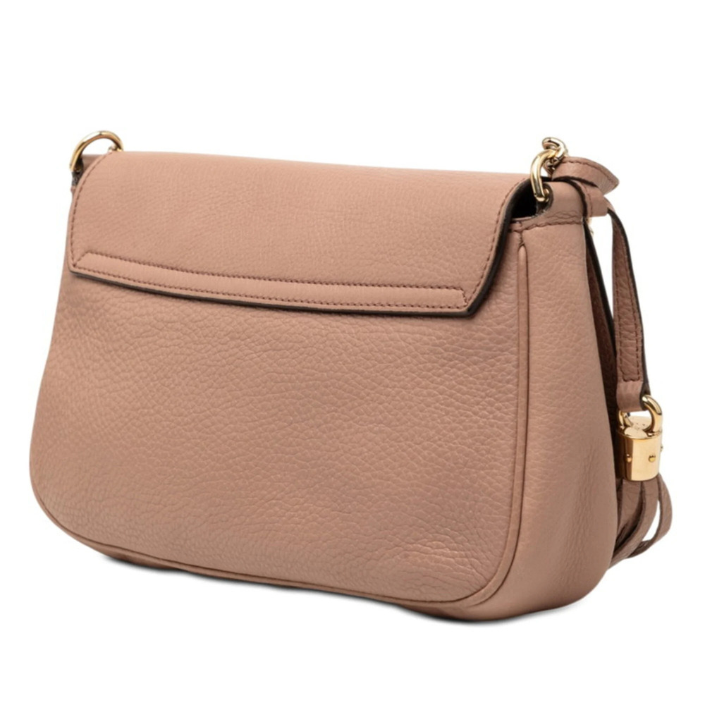 GUCCI Pink Leather Shoulder Bag - Picture 2 of 6